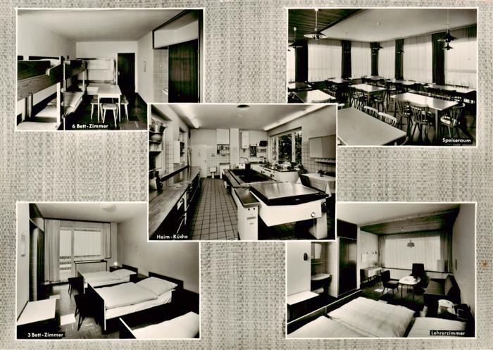 Weissenstadt Bayern Schullandheim Oberfranken 6 und 3 Bett Zimmer Heimkueche Spe