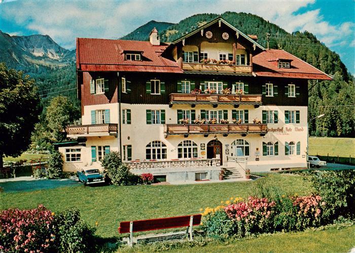 Geitau Bayrischzell Postgasthof Rote Wand