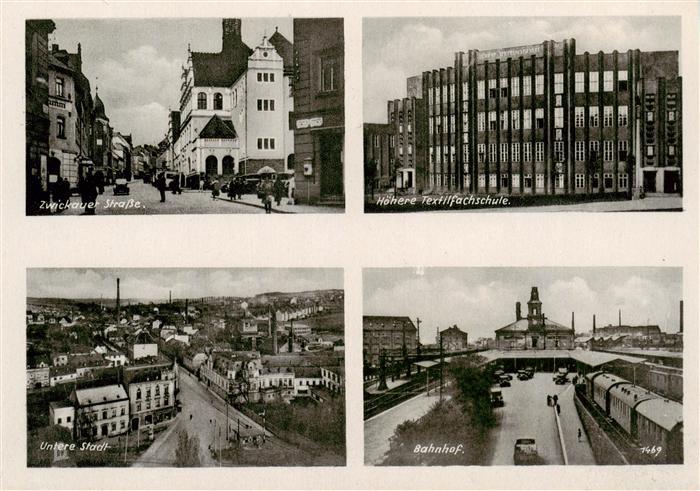Reichenbach  Vogtland Zwickauer Strasse Hoehere Textilfachschule Untere Stadt Ba