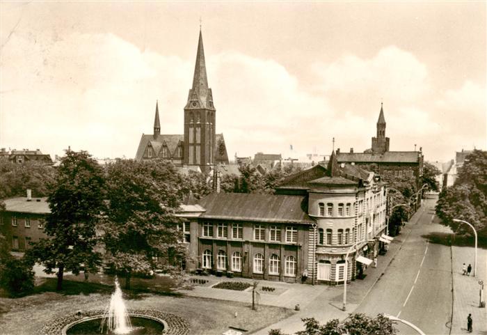 Bitterfeld Sachsen-Anhalt HO Hotel Central Walter Rathenau Strasse