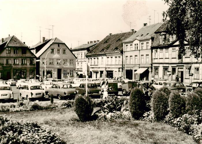 Waren Mueritz Marktplatz
