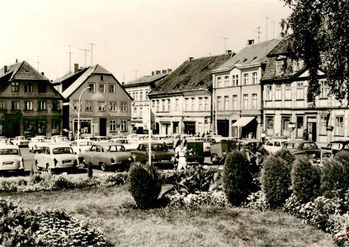 Waren Mueritz Marktplatz