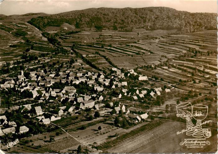 Bischoffingen am Kaiserstuhl Fliegeraufnahme