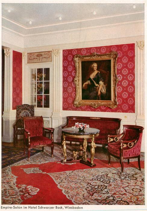 Wiesbaden Empire Salon im Hotel Schwarzer Bock