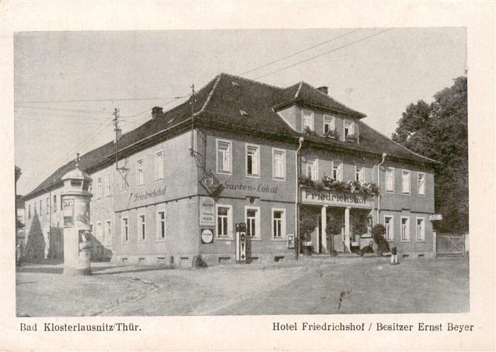 Bad Klosterlausnitz Hotel Friedrichshof