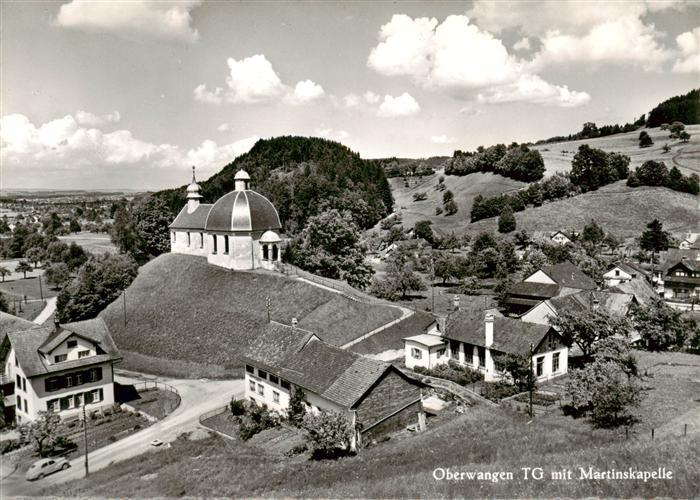 Oberwangen TG Panorama mit Martinskapelle