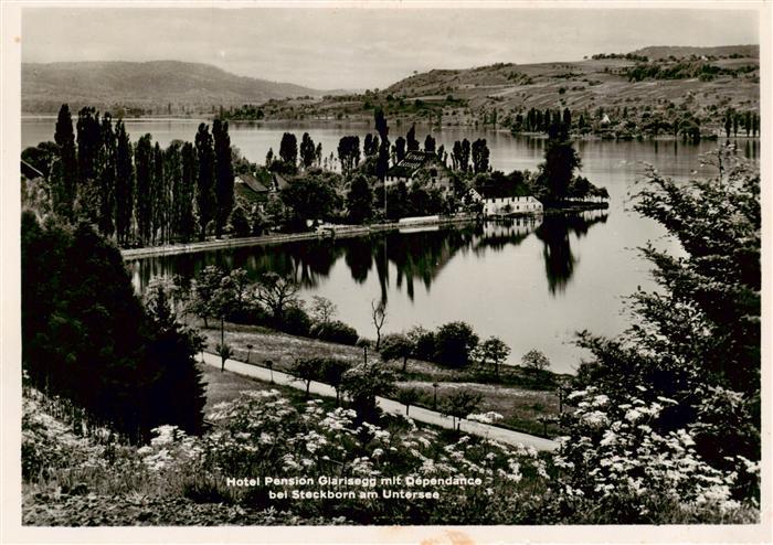 Steckborn TG am Untersee mit Hotel Pension Glarisegg mit Dependance