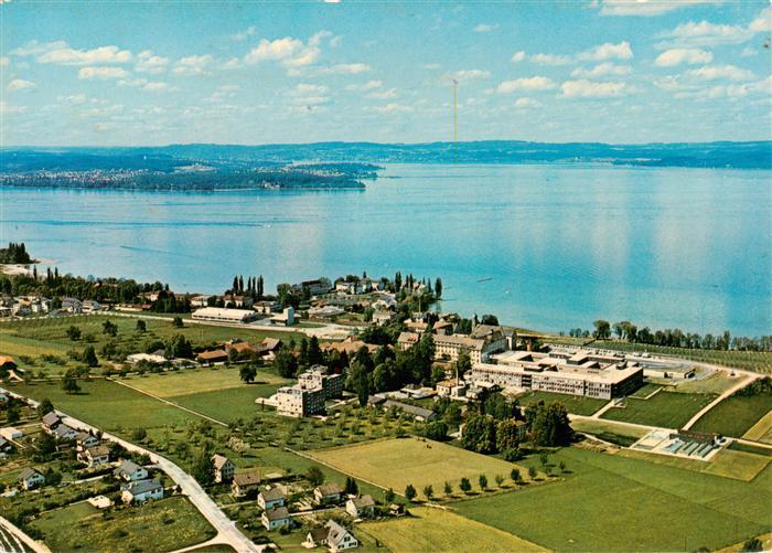 Muensterlingen TG Fliegeraufnahme mit Bodensee