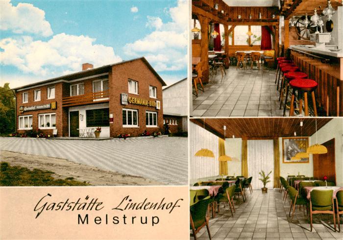 Melstrup Gaststaette Lindenhof Bar Gastraum