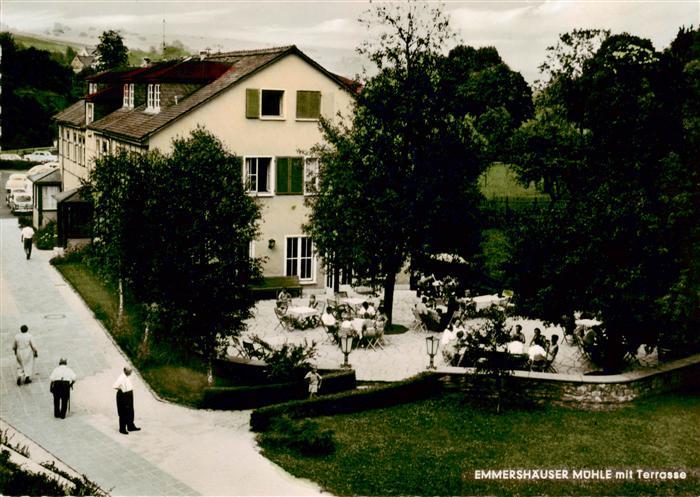 Emmershausen Weilrod Emmershaeuser Muehle mit Terrasse