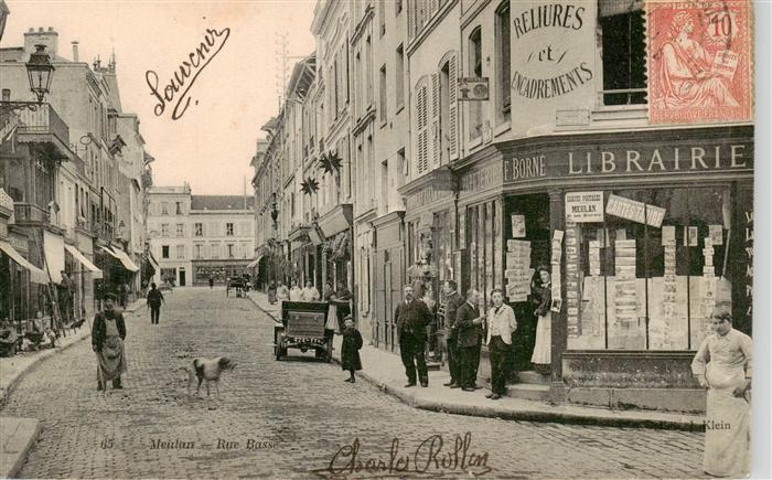 Meulan 78 Yvelines Rue Basse