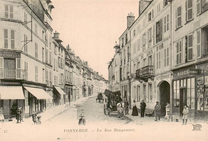 Tonnerre 89 Yonne Rue Rougemont