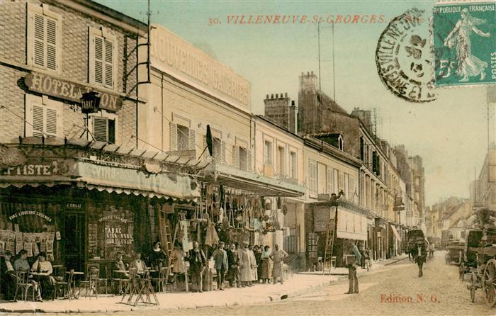 Villeneuve-Saint-Georges 94 Val-de-Marne Hôtel Rue