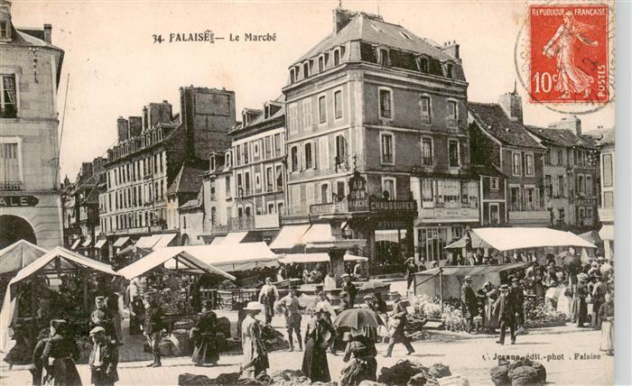 Falaise  14 Calvados Le Marché
