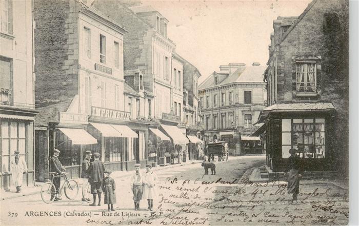 Argences 14 Calvados Rue de Lisieux
