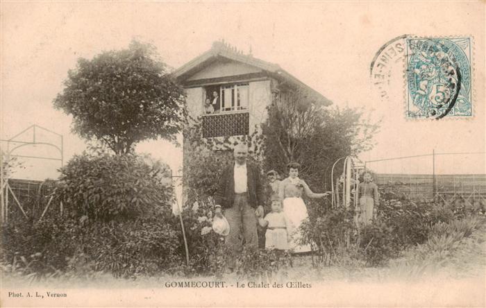 Gommecourt  78 Yvelines Chalet des Oeillets