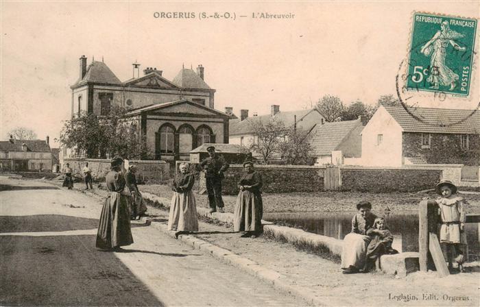 Orgerus 78 Yvelines L Abreuvoir