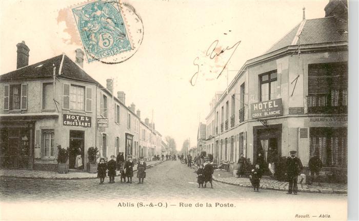 Ablis 78 Yvelines Rue de la Poste