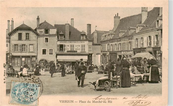 Vierzon 18 Cher Place du Marché au Blé