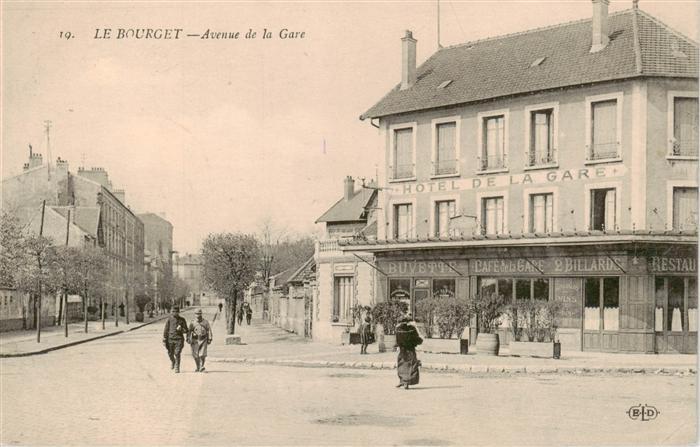 Le Bourget 93 Seine-Saint-Denis Avenue de la Gare
