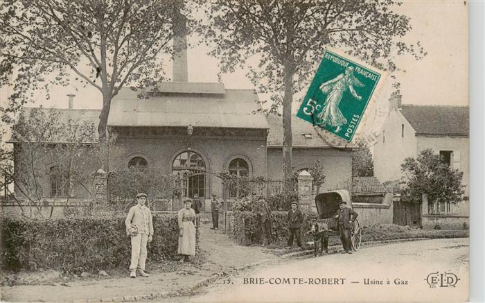 Brie-Comte-Robert 77 Seine-et-Marne Usine a Gaz