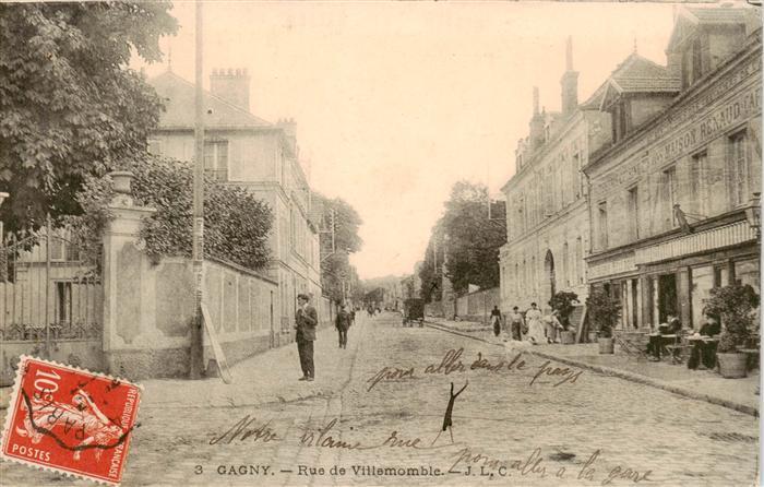 Gagny 93 Seine-Saint-Denis Rue de Villemomble