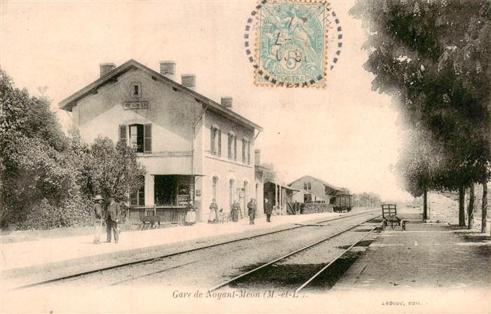 Meon 49 Maine-et-Loire Gare de Noyant