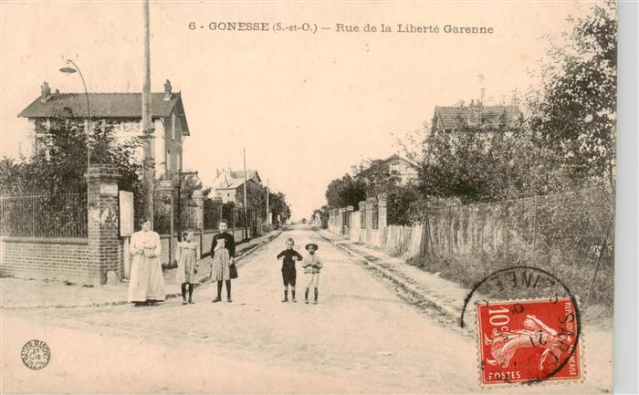 Gonesse 95 Val-d Oise Rue de la Liberté Garenne