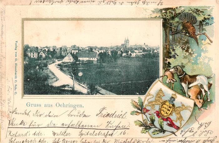 oehringen  Hohenlohe Panorama