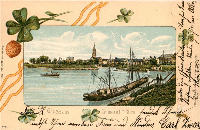 Emmerich Rhein Panorama