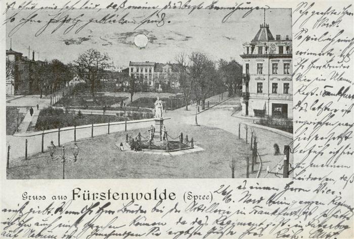 Fuerstenwalde Spree Strassenpartie