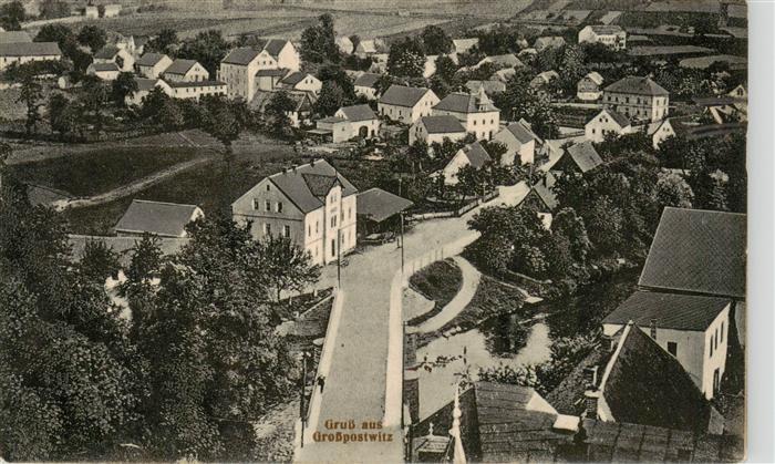 Grosspostwitz Oberlausitz Ortsansicht