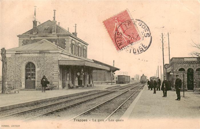 Trappes Yvelines La gare Les quais
