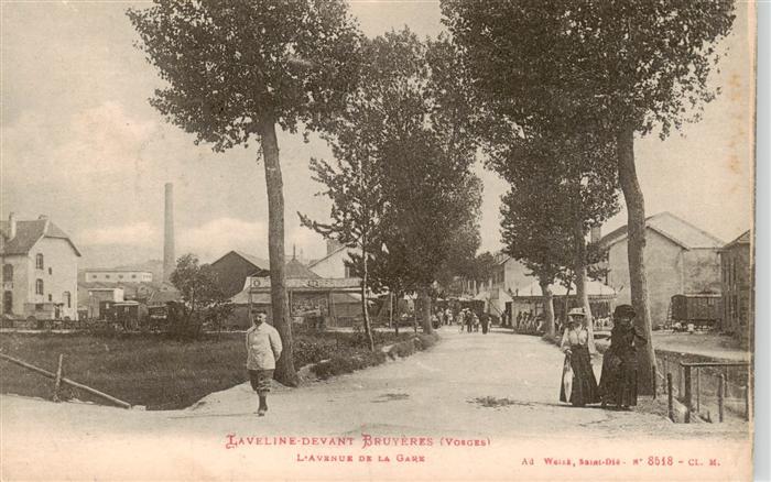 Laveline-devant-Bruyeres 88 Vosges Avenue de la Gare