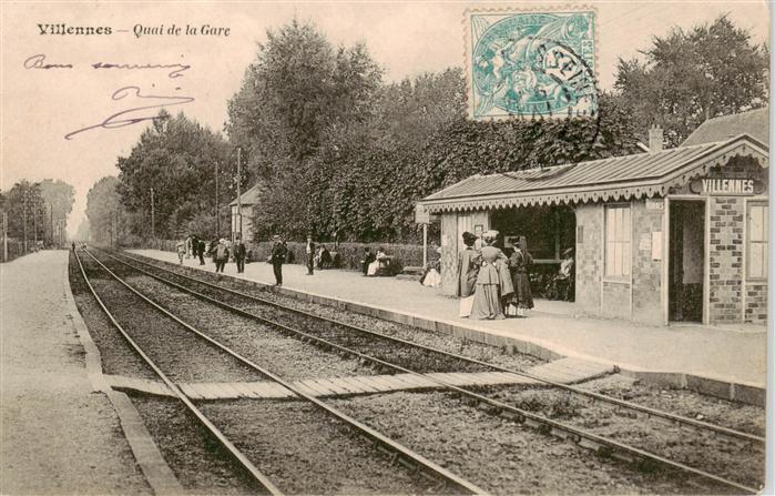Villennes-sur-Seine 78 Yvelines Quai de la Gare