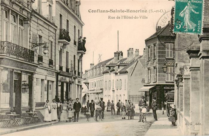 Conflans-Sainte-Honorine Rue de l’Hotel de Ville