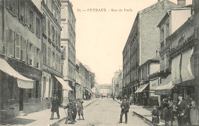 Puteaux 92 Hauts-de-Seine Rue de Paris