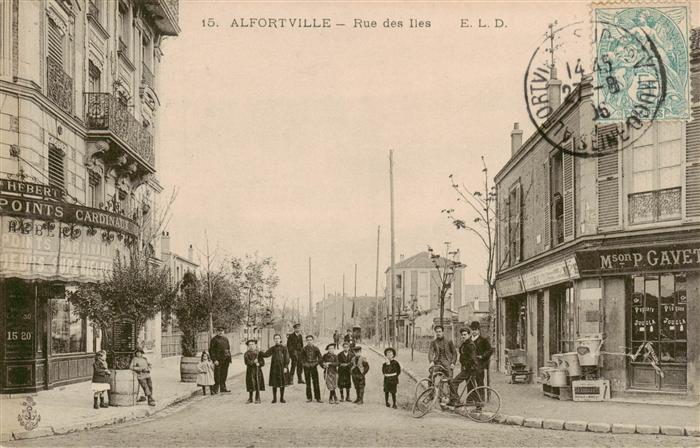 Alfortville 94 Val-de-Marne Rue des Iles