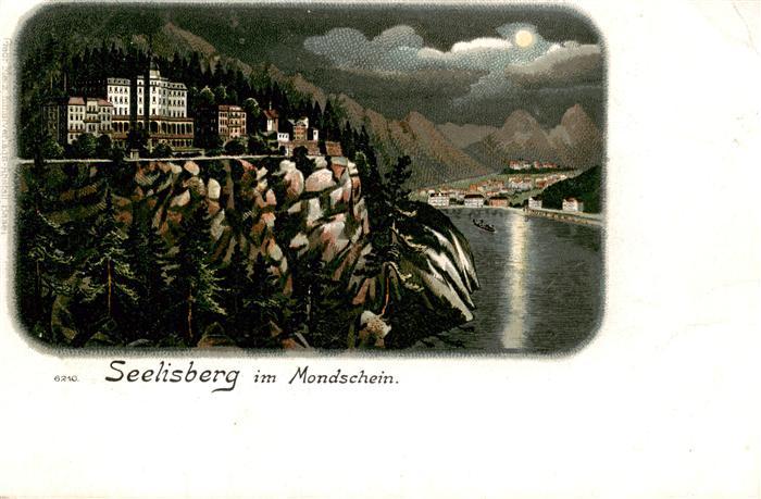 Seelisberg UR im Mondschein