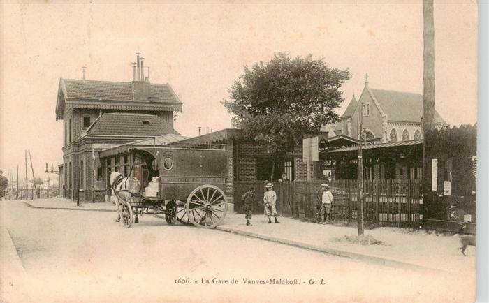 Vanves 92 Hauts-de-Seine La Gare de Vanves Malakoff