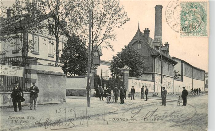 Crosne 91 Essonne Usine Baille
