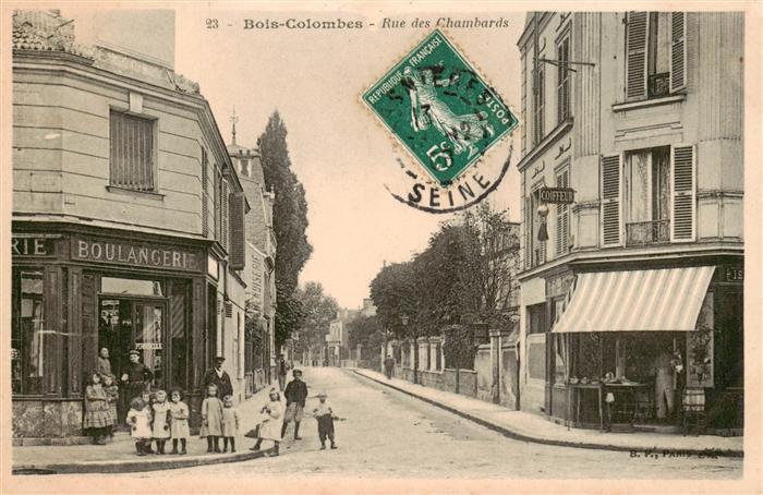 Bois-Colombes 92 Hauts-de-Seine Rue des Chambards