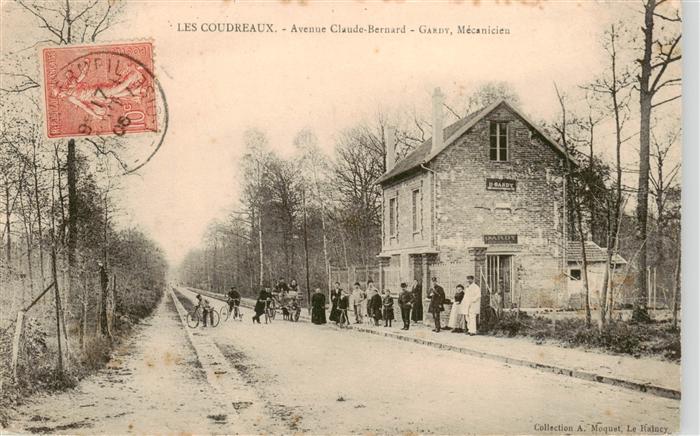 Les Coudreaux 77 Seine-et-Marne Avenue Claude Bernard Gardy Mecanicien