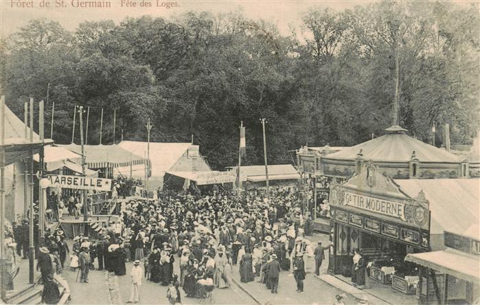 Foret de Saint-Germain 78-en-Laye Fete des Loges