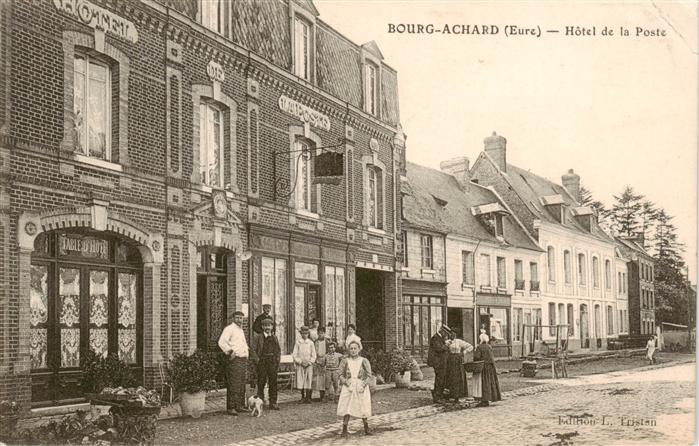 Bourg-Achard 27 Eure Hotel de la Poste