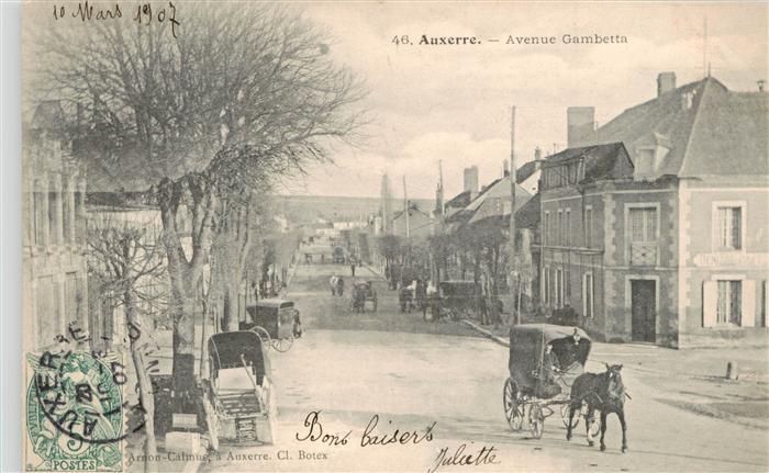 Auxerre 89 Yonne Avenue Gambetta