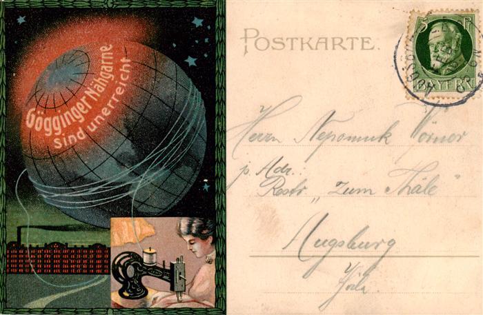 Goeggingen  Bayern Goegginger Garne Naeherin