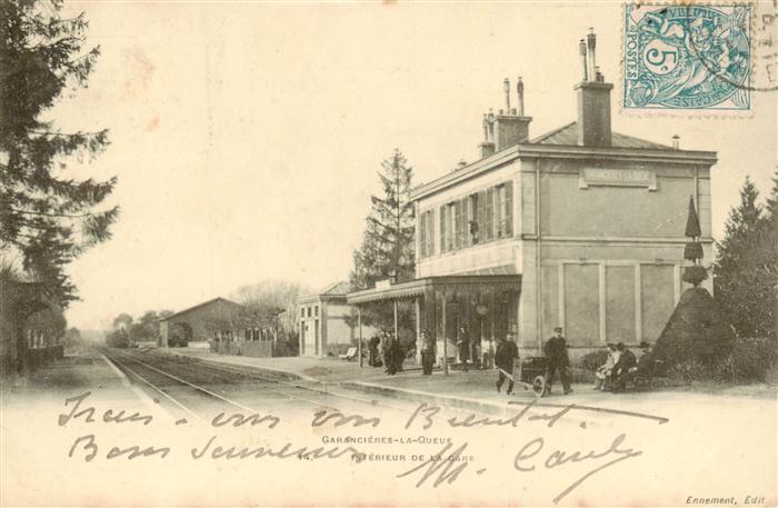 Garancieres 78 Yvelines Interieur de la Gare