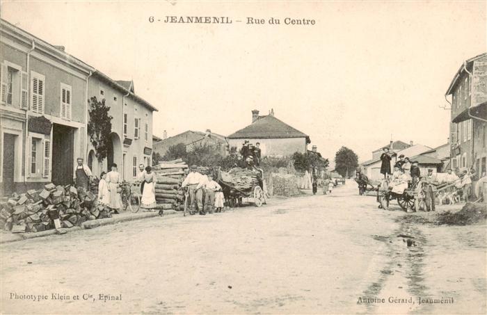 Jeanmenil 88 Vosges Rue du Centre