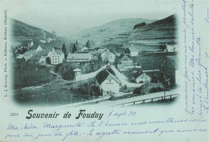 Fouday 67 Bas-Rhin Panorama